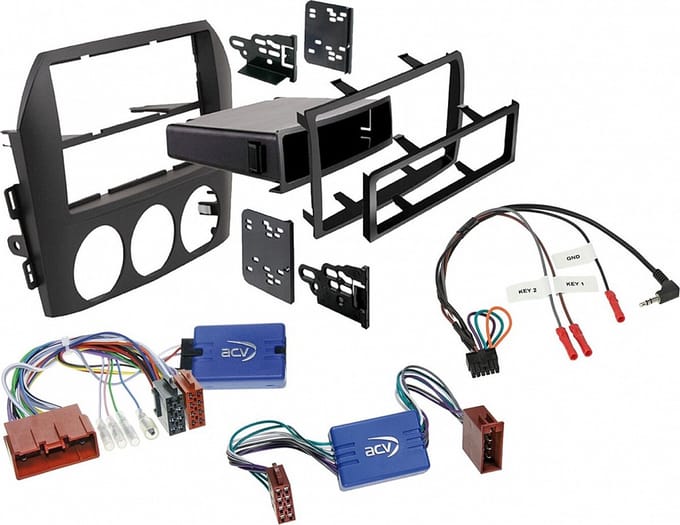 2-DIN Kit Mazda Miata/MX5 met opbergvak
