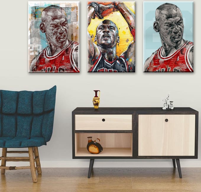 Michael Jordan - 50 X 70 cm - Canvas