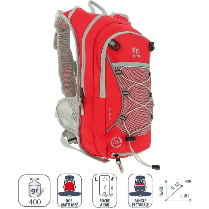 elementerre dyoter 18 l rugzak + hydratatietas
