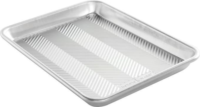 Bakplaat met Structuur, 33 x 24,4 cm, Aluminium - Nordic Ware | Naturals Prism