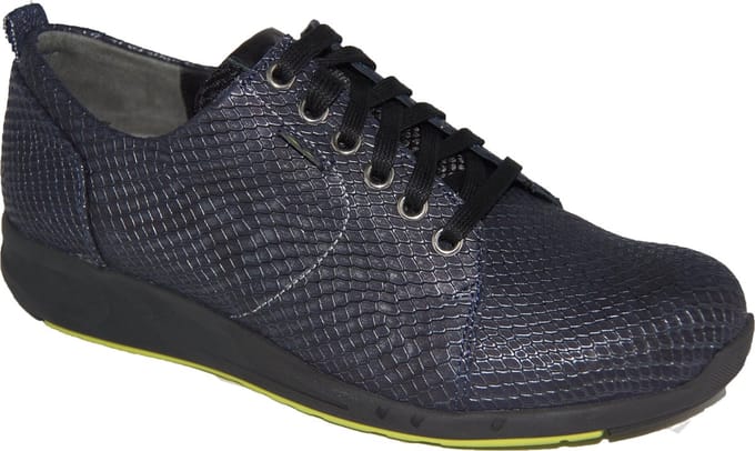 Durea 6199 H Blauw / Zwart Maat: 4,5 (37,5)