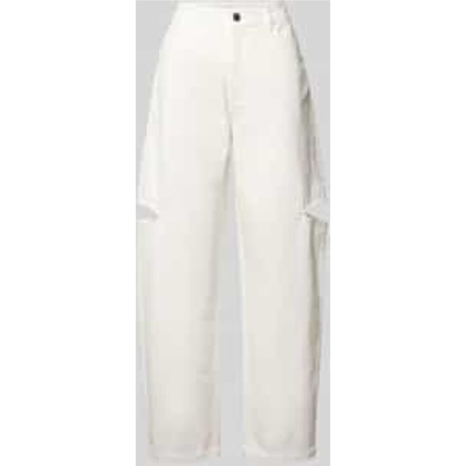 Barrel jeans met zijwaartse cut-outs
