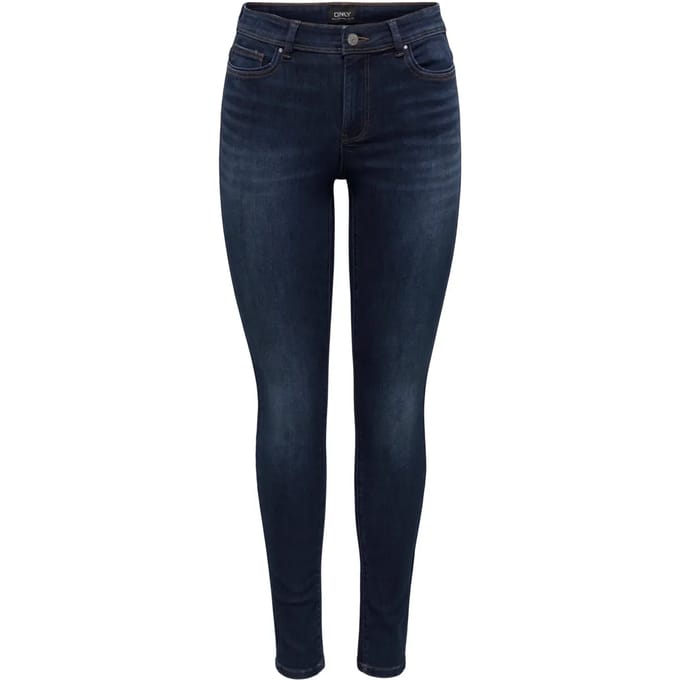 ONLY - ONLWAUW MID SK DNM BJ581 Dames Jeans