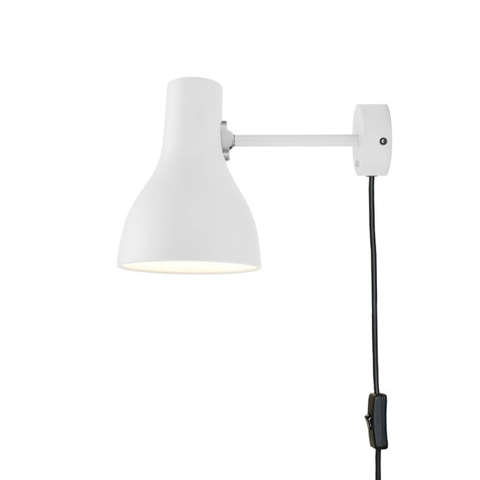 Anglepoise Type 75 Wandlamp Met Kabel Apline Wit