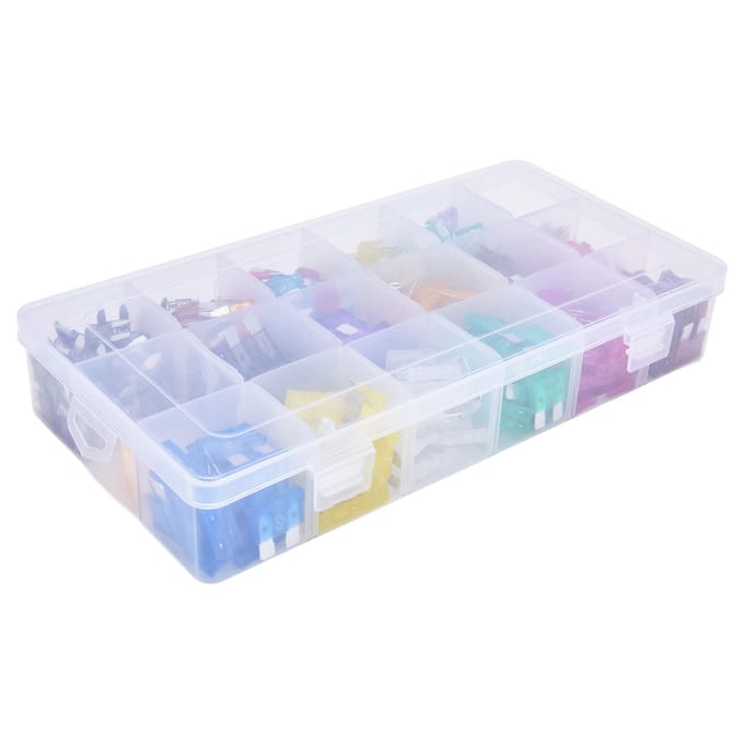 485 Stuks Steekzekeringen Assortiment Aluminiumlegering Auto Zekeringen Medium Klein 2A?40A white