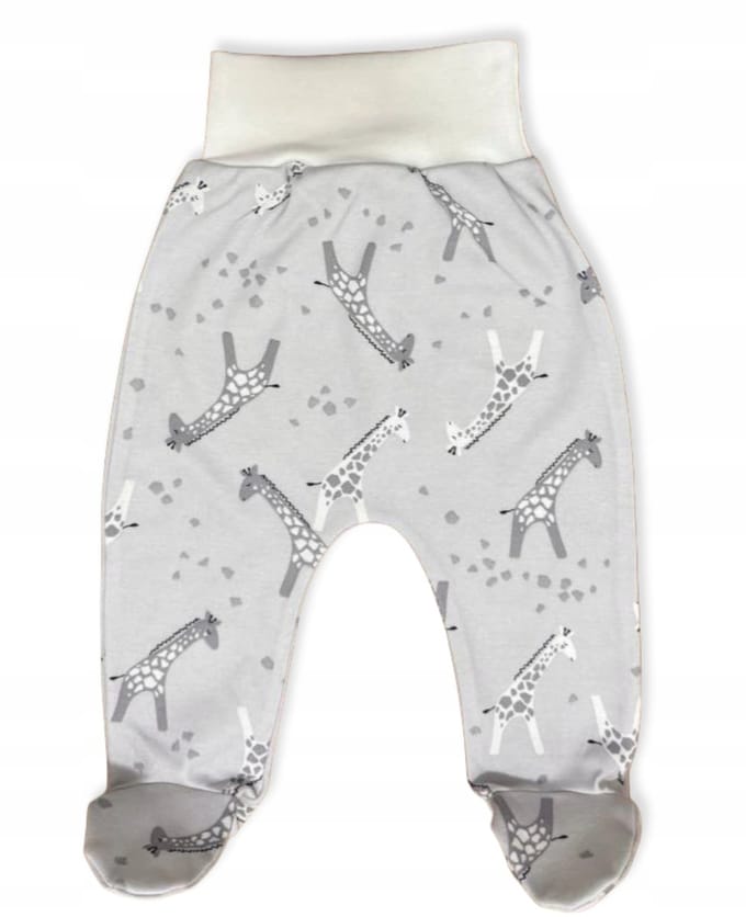 Dartomik - Bezuiskovende Półśpiochy - 100% Katoen - Maat 62 - Giraffe Print
