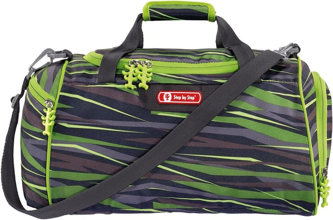 Step by Step sporttas Step by Step Sports Bag Wild Cat Chiko zwart