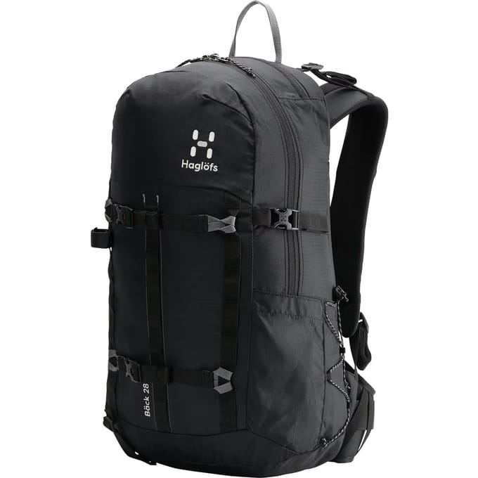 Haglöfs Bäck 28 - Wandelrugzak True Black 28 L
