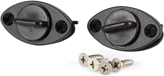 Drainplug set voor kajak met 4 schroeven - 2 stuks voor kano, boot en rubberboot accessoires