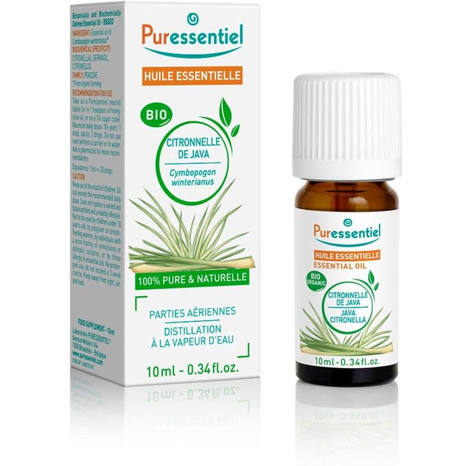 Puressentiel Citronella Java Essentiele Olie Bio 10 Etherische olie