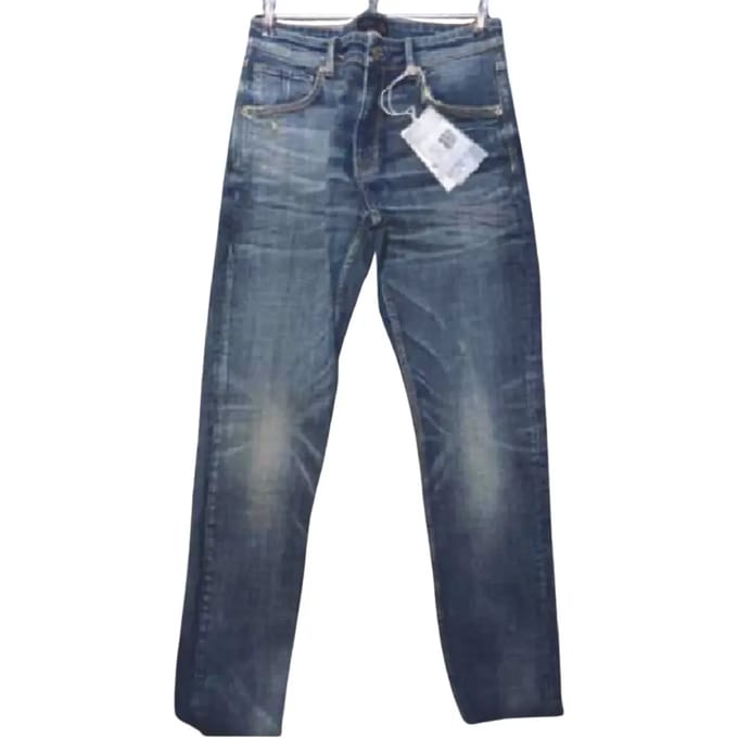 Superdry Merchant Slim Fit Spijkerbroek Blauw 33 / 32 Man