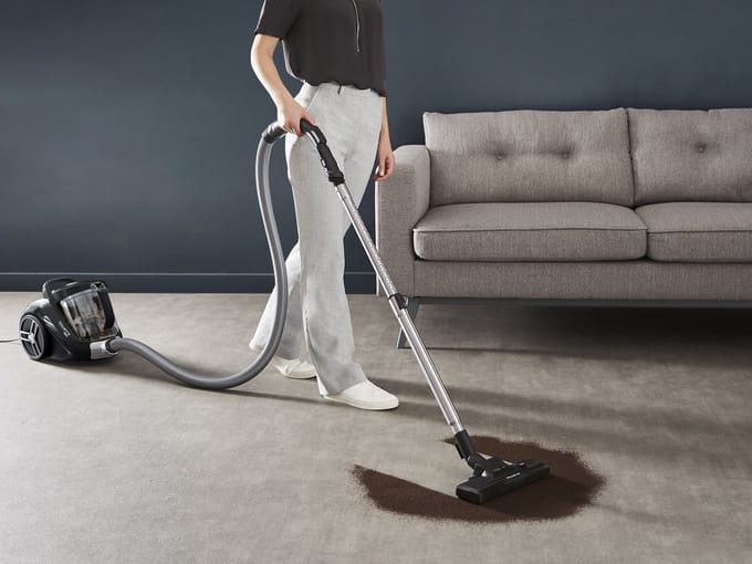Rowenta Compact Power XXL RO4B25EA Stofzuiger Zonder Zak - 900W - 2,5L XXL Reservoir - 99,98% Filtratie - Compact & Licht