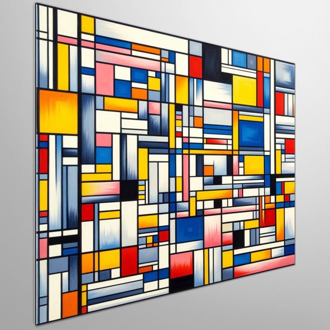 Kunstprint | Wanddecoratie | Dibond | 60 × 60 cm