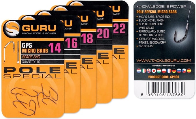 Guru Pole Special Hook - Maat 14 - Zwart