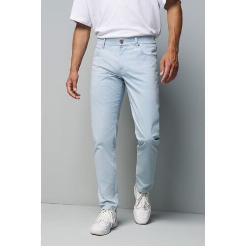 Meyer Broek M5 Slim Micro Structure Ultralight Organic Cotton Licht Blauw / male