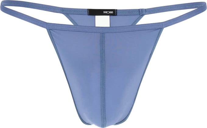 HOM Plume g-string (1-pack) - heren string - midden blauw