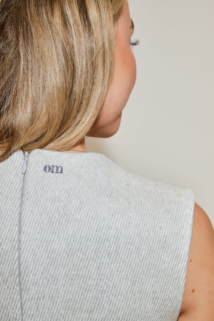 Odd Muse The Ultimate Muse Tweed Sleeveless Top Grey Größe: XXS | Blusen Outlet | Damen | Grau