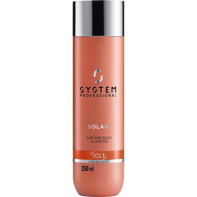 System Professional Lipid Code Solar Haar- & lichaamsshampoo SOL1 Herstelshampoo Dames 250 ml