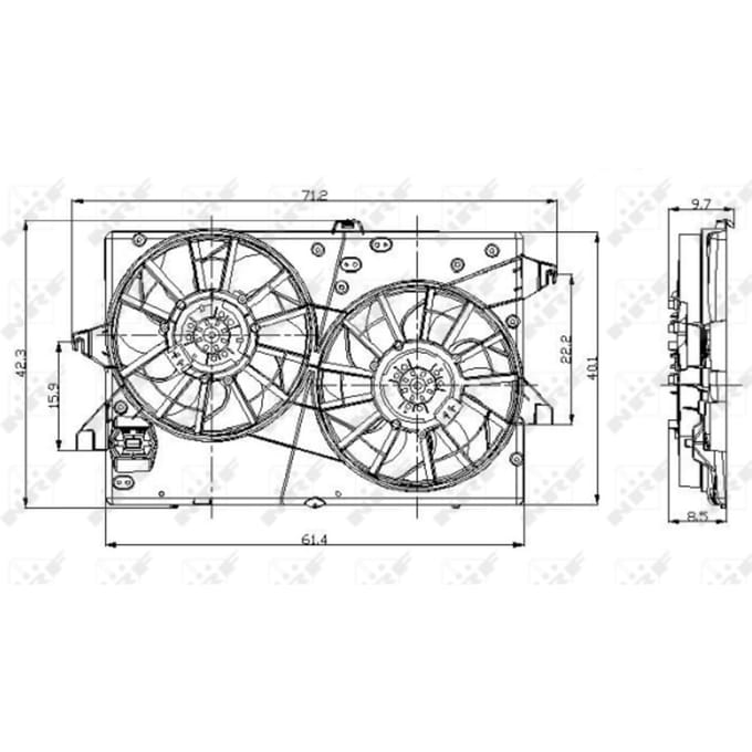 Ventilator NRF 47003