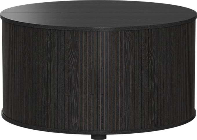 Vicco Salontafel Selva, Zwart, 80 x 80 cm met schuifdeur