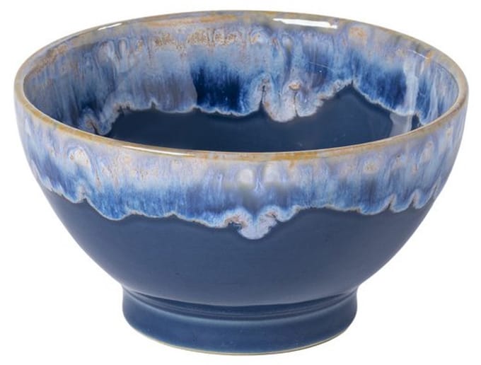 Costa Nova - servies - kom - Grespresso blauw - aardewerk - 14,5 cm rond