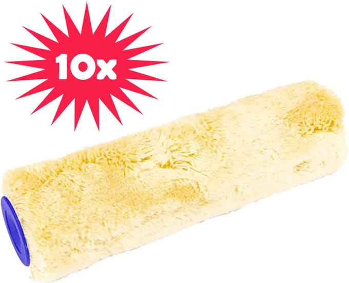 10 x Verfroller anti-spat 25CM vd