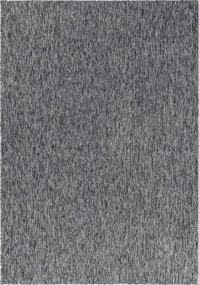 Modern laagpolig vloerkleed Nizza - grijs - 200x290 cm