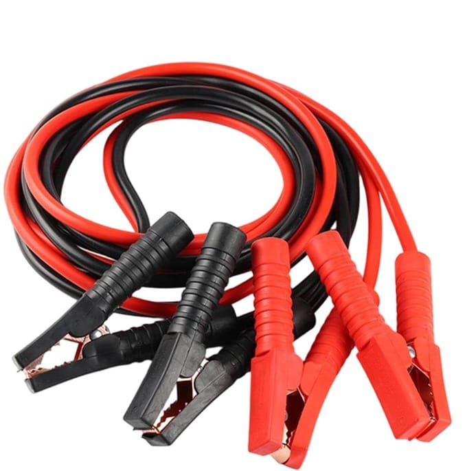 Accukabels - Startkabels - Voertuig Starten - Antislip Handgreep - 410 cm - Rood