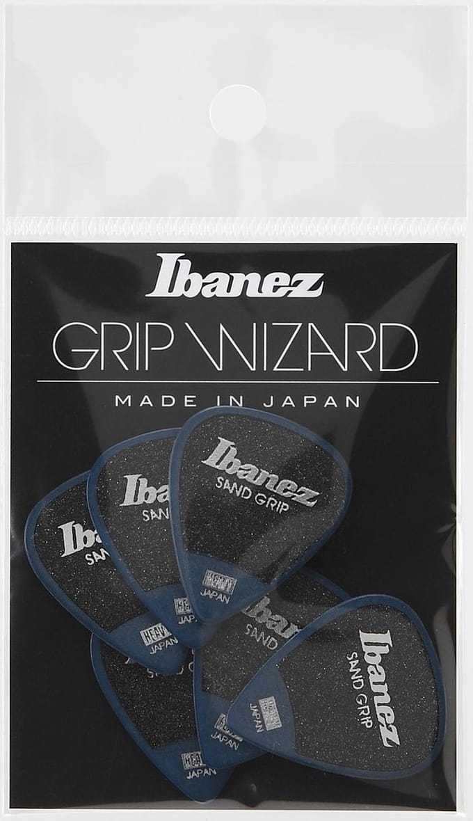 Ibanez - Sand Grip - Plectrum - Heavy - 1.00 mm - 6-pack