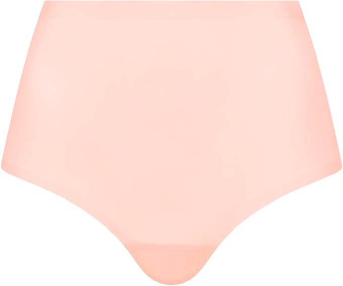 SoftStretch Hoge Slip Fluor Pink Plus-Size