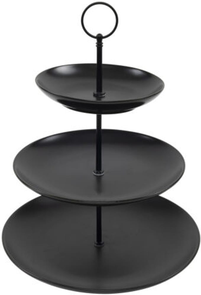 Svenska Living Etagere 3-laags - porselein - 16 x D26 cm