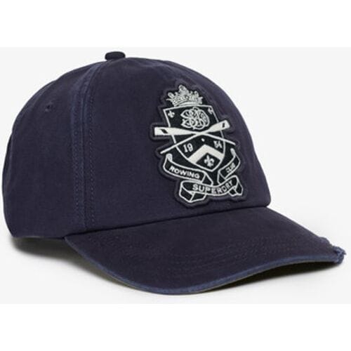 Superdry Vintage Crest Baseballpet Blauw Grootte: 1SIZE