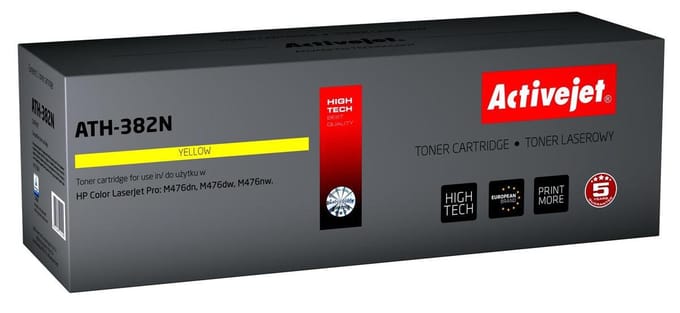 Toner Activejet ATH-382N (replacement HP 312A CF382A; Supreme; 2 700 pages; Yellow)