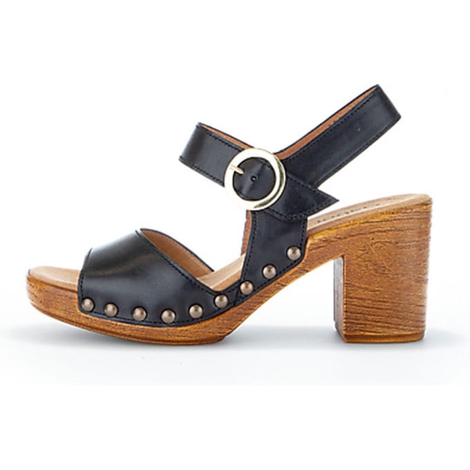Gabor 84.753.27 Dames Sandalen - Zwart - Maat 40