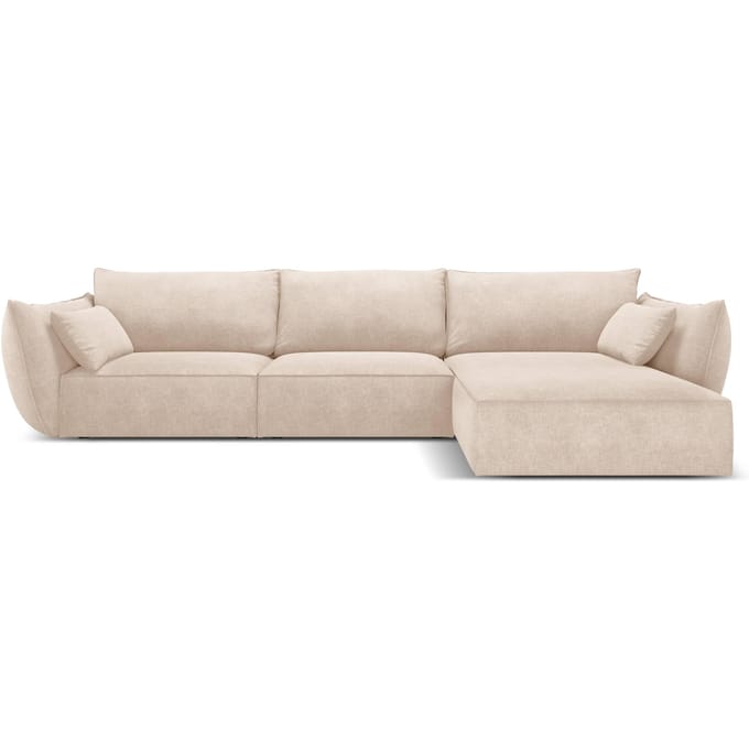 Hoekbank Vanda rechts chenille | Mazzini Sofas