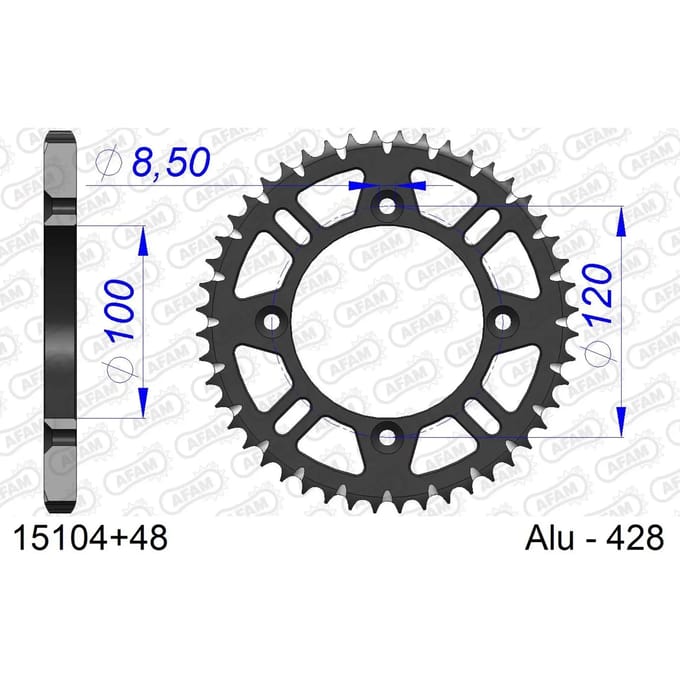 Tandwiel Afam 428 48 dents