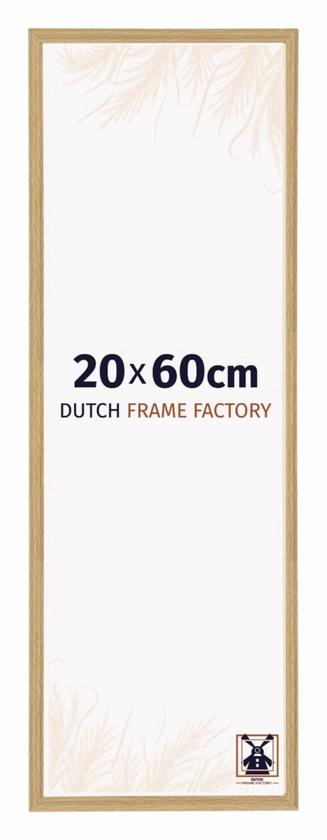 Fotolijst 20x60 cm - Kunststof - Beuken Licht - Angers