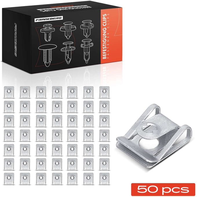 Frankberg 50x Bevestigingsclips voor Audi A4 Avant 8K A5 8T A6 4G
