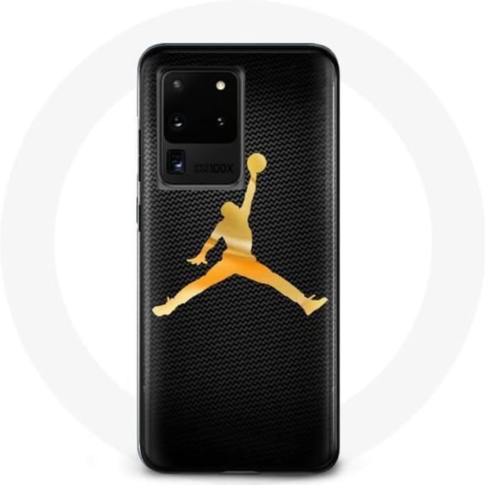 Coque - Michael Jordan - Samsung Galaxy S20 Ultra - Jaune - Souple - Protection jaune