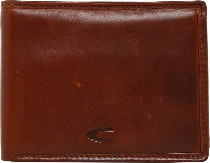 camel active Portemonnee Como Wallet Cognac Bruine
