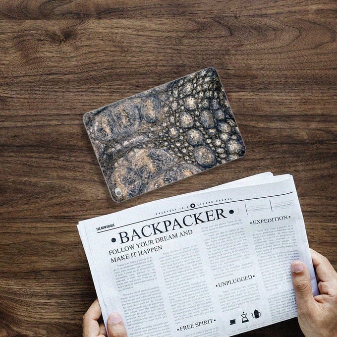 Apple iPad Mini 4 | Mini 5 (2019) Back Case Krokodillenprint