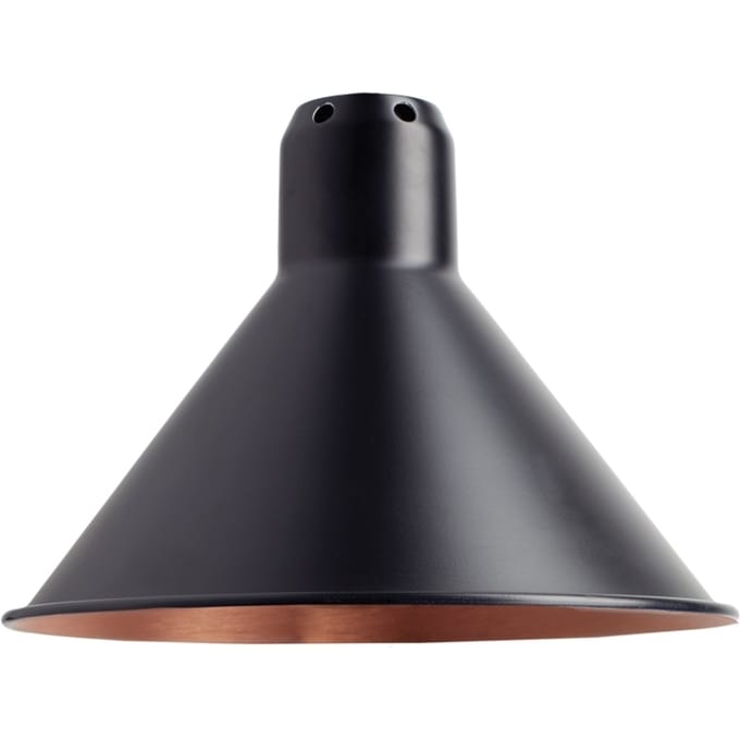 DCWéditions - LAMPE GRAS N°302 hanglamp - zwart/koper - conisch