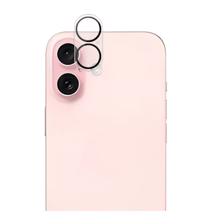 Mocaa iPhone 16 (Plus) Camera Lens Protector Transparant