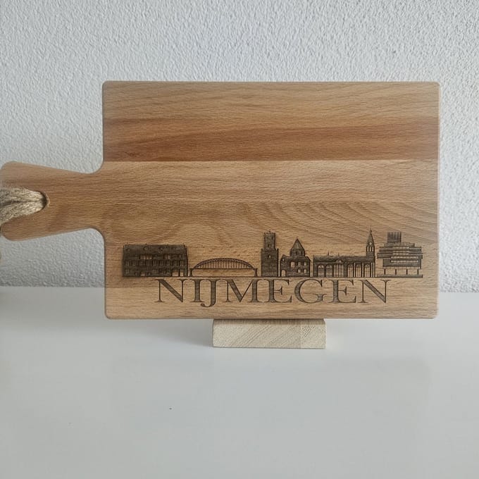 borrelplank beukenhout skyline Nijmegen 34 cm