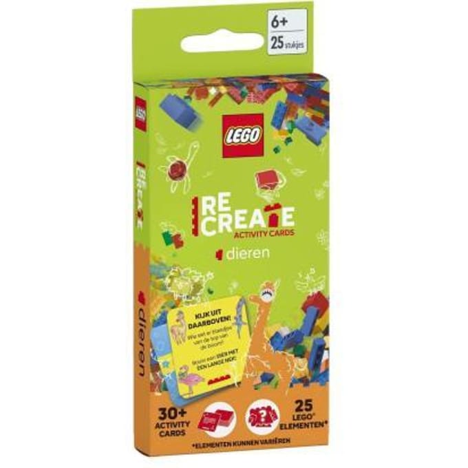 Lego Recreate Activity Cards: Dieren - Lego Recreate Activity Cards