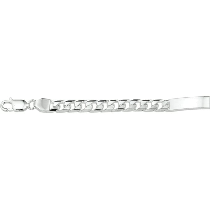Graveerarmband Gourmette Plaat 6,0 Mm