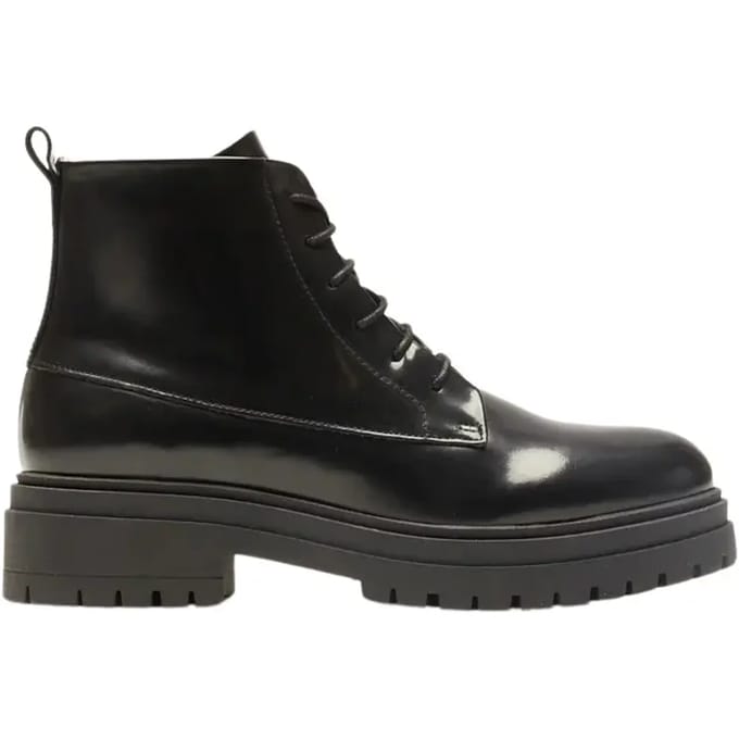 Leren veterboots voor dames Odaje Bérénice