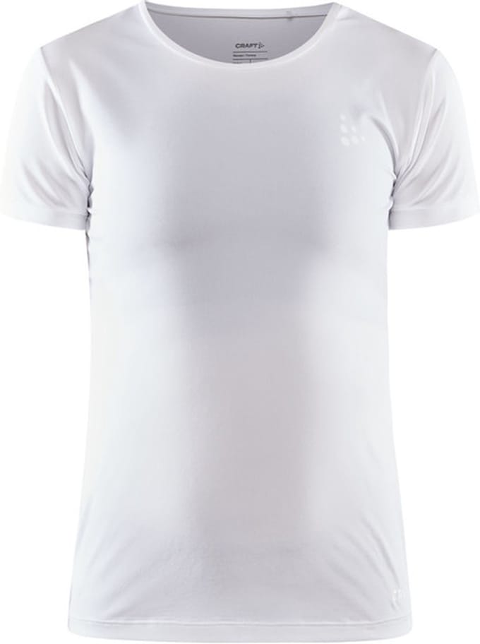 Craft Core Dry Tee Dames - sportshirts - wit - Vrouwen