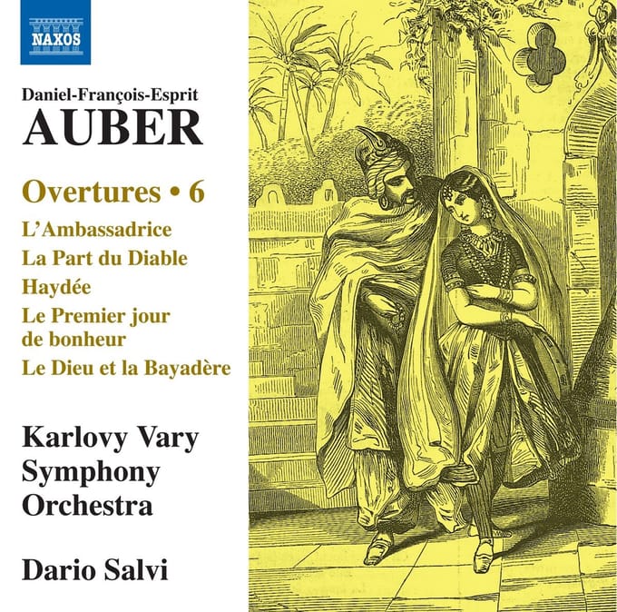 Karlovy Vary Symphony Orchestra, Dario Salvi - Auber: Overtures, Vol. 6 (CD)
