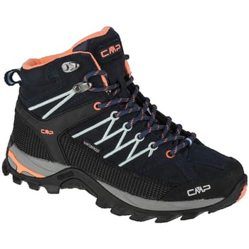 Cmp Wandelschoenen Rigel Mid Dames Suède Blauw/zwart Maat 36
